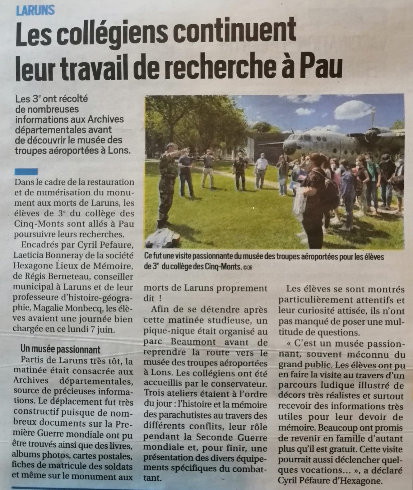 article La République